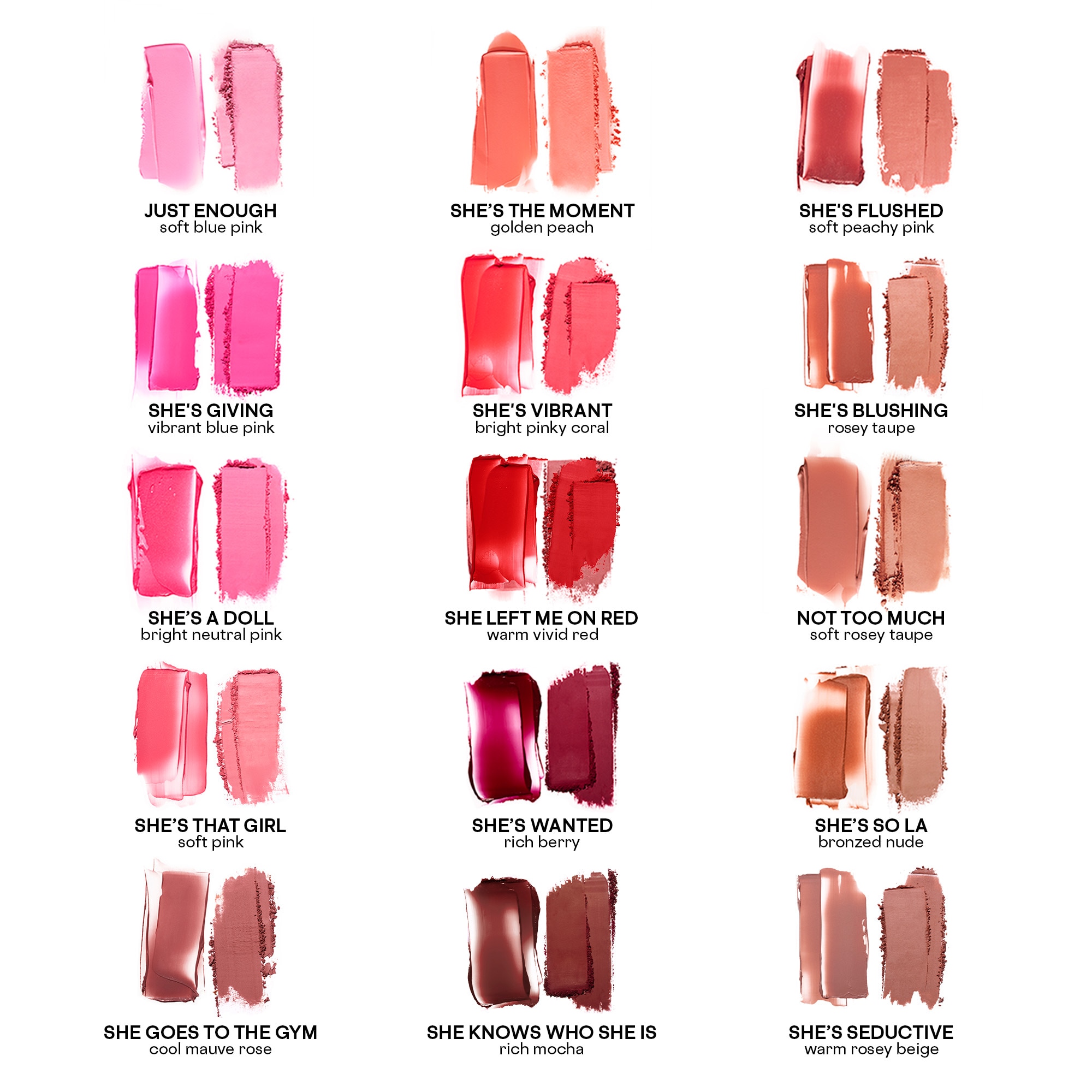 MAJOR HEADLINES DOUBLE-TAKE CRÈME & POWDER BLUSH DUO (DÚO DE RUBOR)